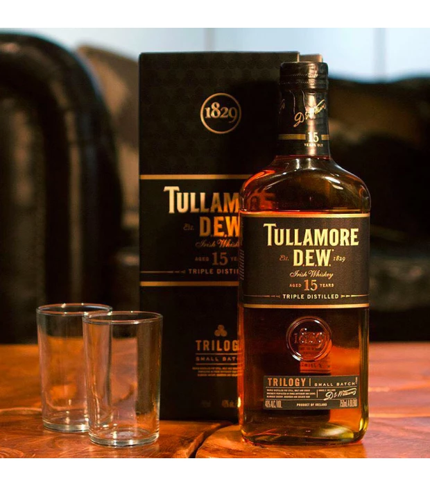 Виски Бленд Tullamore DEW 15 yo Trilogy 0,7л 40% купить