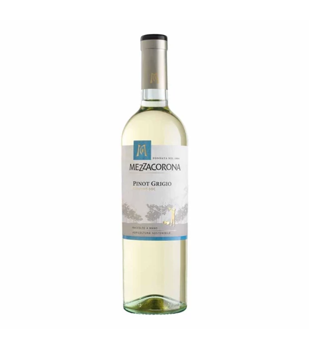 Вино Mezzacorona Pinot Grigio біле сухе 0,75л 12,5%