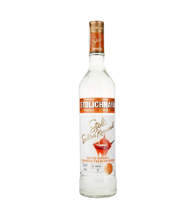 Горілка Stoli Солона Карамель 0,75л 37,5%