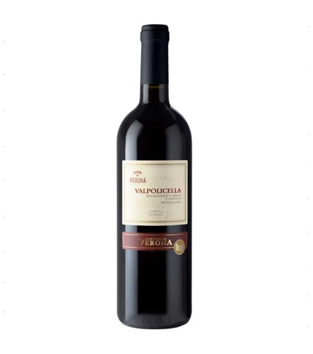 Вино Cantina di Verona Valpolicella Superiore сухе червоне 0,75л 13%