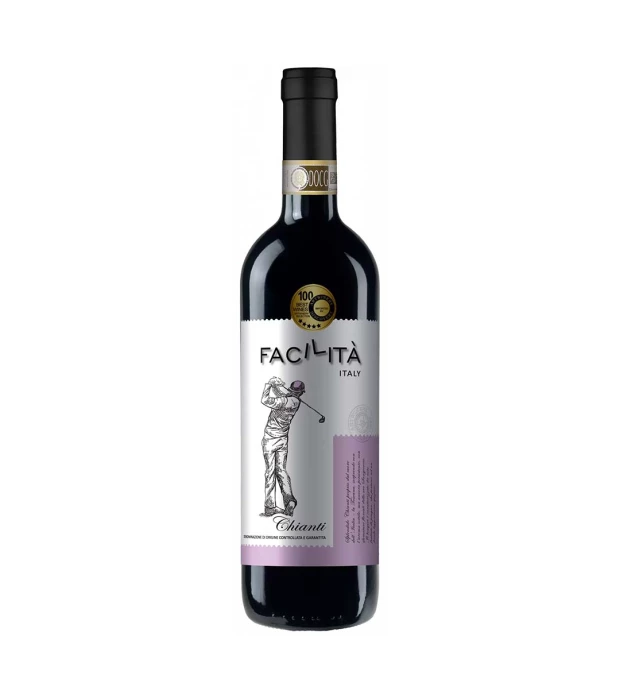 Вино Facilita Chianti DOCG червоне сухе 0,75л 12,5%