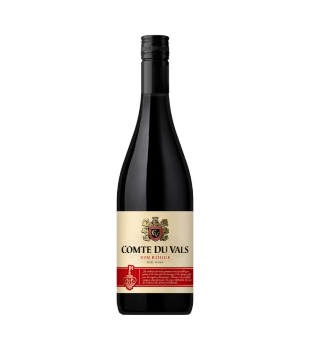 Вино Comte du Vals Rouge сухе червоне 0,75 л 12%