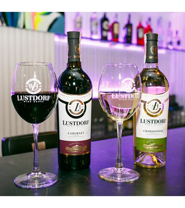 Вино Lustdorf Chardonnay белое сухое сортовое 0,75л 9,5-14% купить