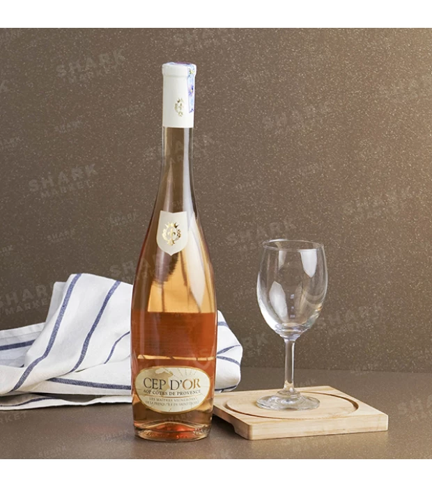 Вино Cep d'Оr Saint Tropez Rose рожеве сухе 0,75л 13% купити