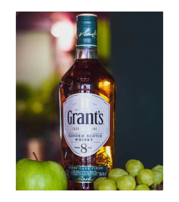 Виски бленд Grants Sherry Cask 8 лет выдержки 0,7л 40% в Украине