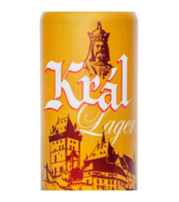 Пиво Kral Lager світле фільтроване 0,5л 4,7% купити
