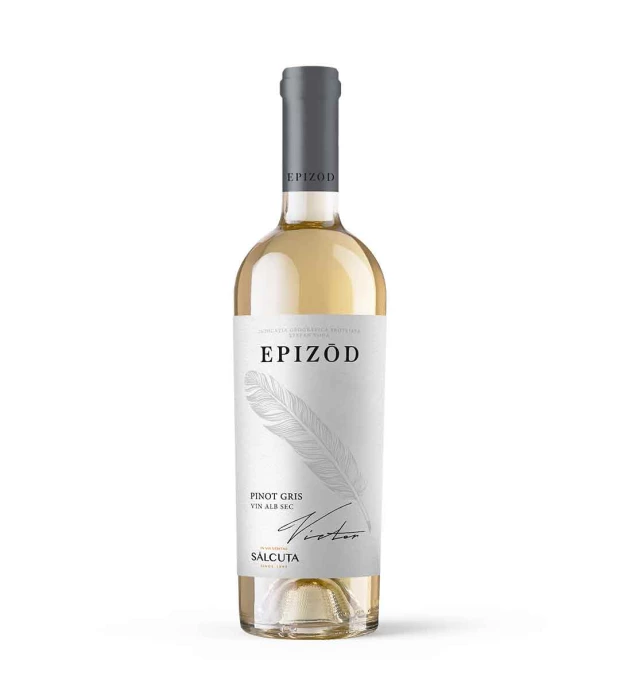 Вино Epizod Піно Гри біле сухе 0,75л 12,5%