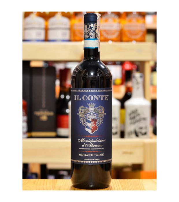 Вино MareMagnum Montepulciano d'Abruzzo Il Conte Organic червоне сухе 0,75л 13,5% купити