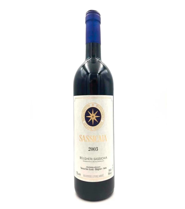 Вино червоне сухе Sassicaia 2003 Tenuta San Guido 1,5л 14%