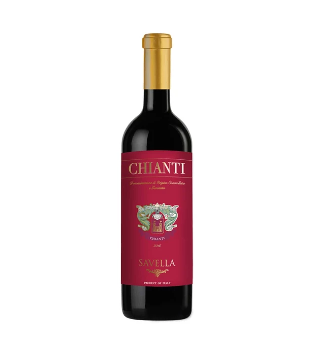 Вино Savella Chianti червоне сухе 0,75л 12%