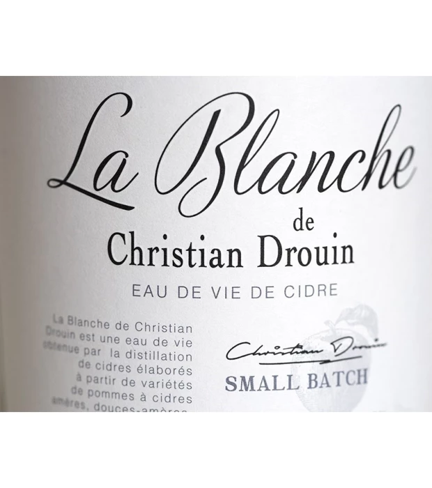 Кальвадос французский Christian Drouin La Blanche Eau de Vie de Cidre 0,7л 40% купить