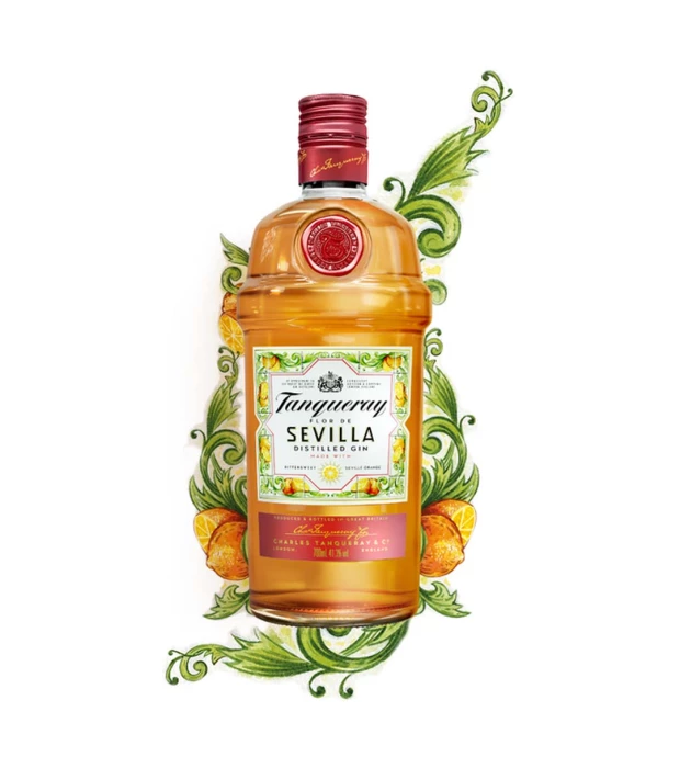 Джин Tanqueray Flor de Sevilla Gin 0,7л 41,3%