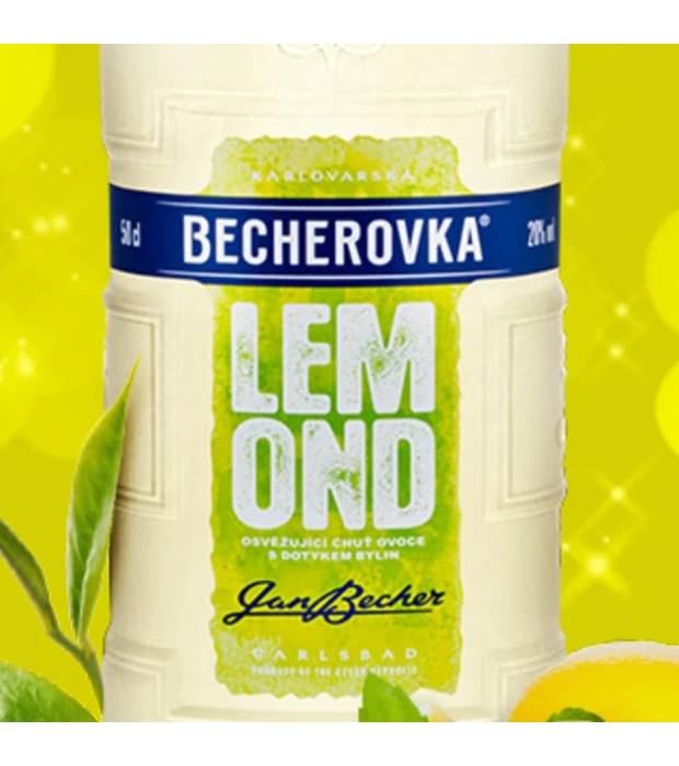 Лікерна настоянка на травах Becherovka Lemond 1л 20% купити
