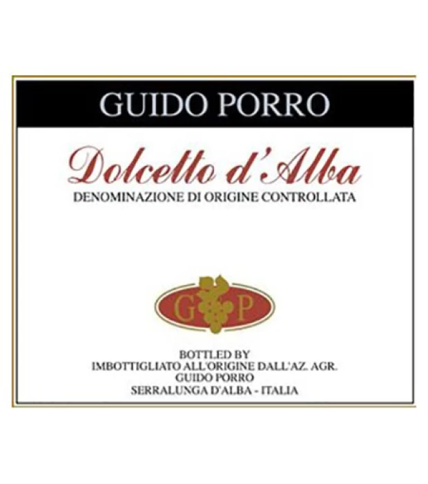 Вино Guido Porro Dolcetto d'Alba сухое красное 0,75л 15% купить