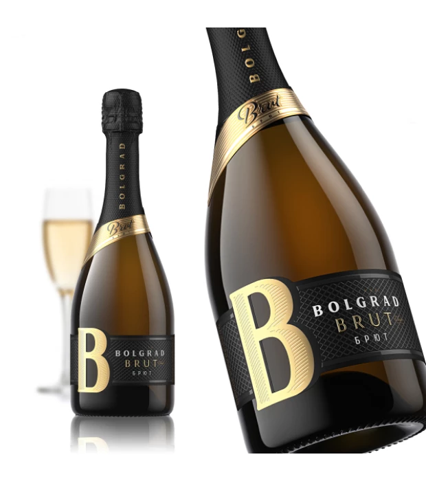 Вино ігристе Bolgrad Classic біле брют 0,75л 10,5-12,5% купити