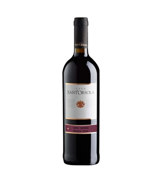 Вино SantOrsola Vino Rosso красное полусладкое 0,75л 11%