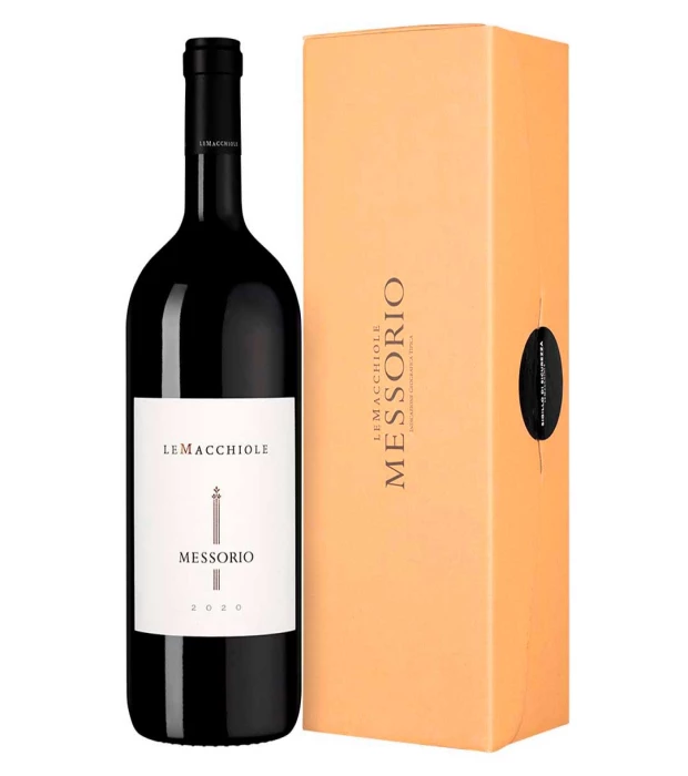 Вино виноградне сухе натуральне червоне Месоріо 2020 Le Macchiole 1,5л 14,5%