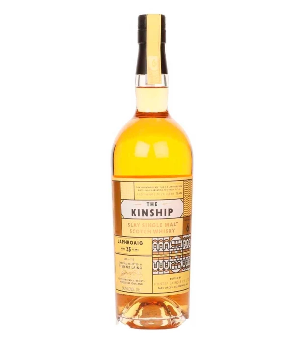 Віскі односолодовий The Kinship Laphroaig 25 years old The Kinship 0,7л 54,2%