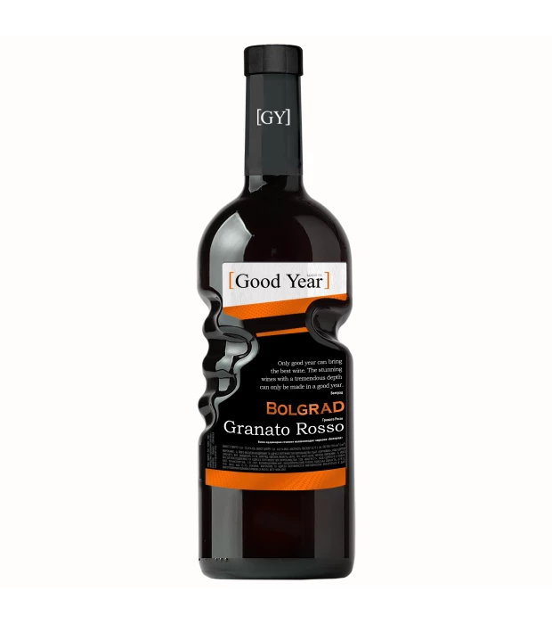 Вино Bolgrad Granato Rosso червоне напівсолодке 0,75л 9-13%