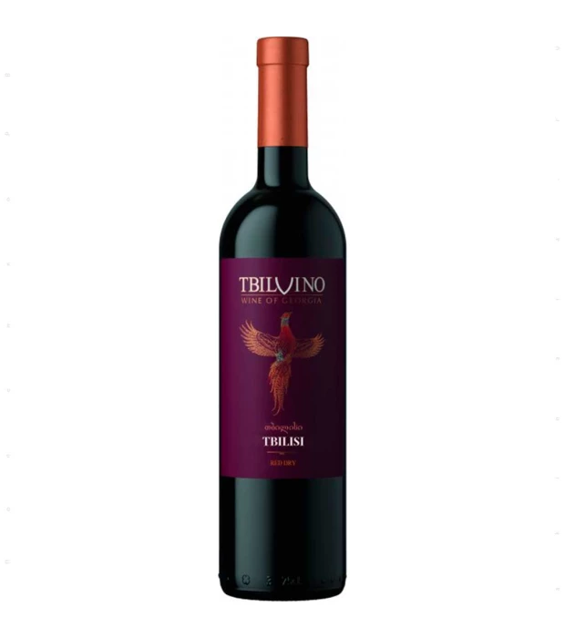 Вино Tbilvino Tbilisi червоне сухе 0,75л 12%