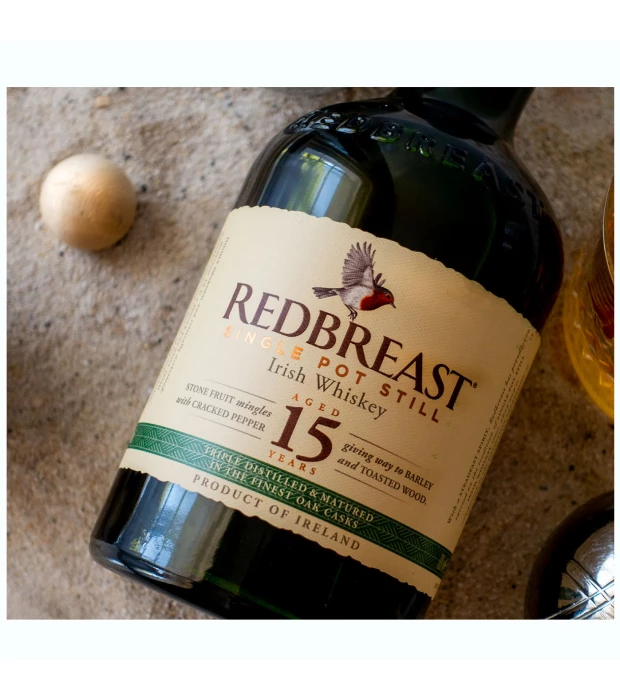 Виски Redbreast 15 лет выдержки 0,7 л 46% в подарочной упаковке в Украине