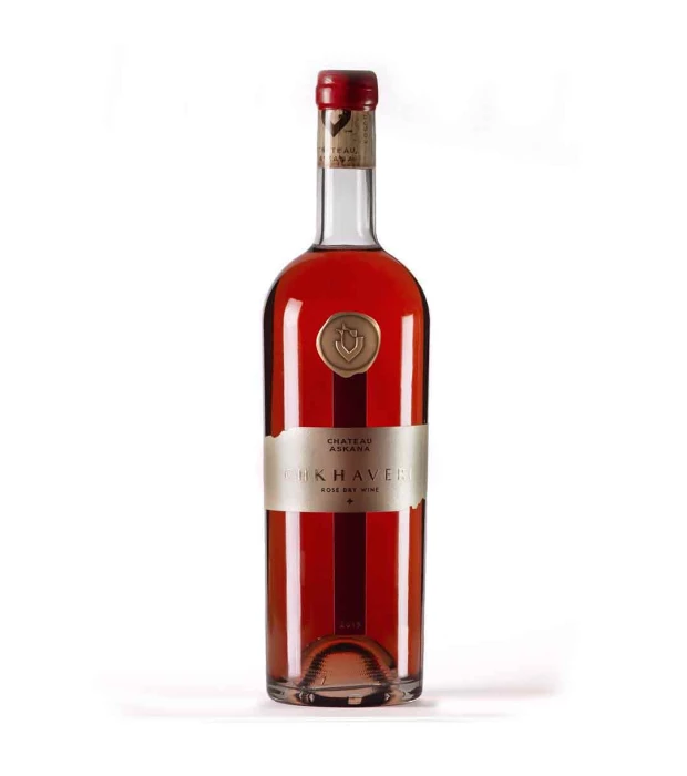 Вино Chateau Askana Чхавері рожеве сухе 0,75л 11-12,5%