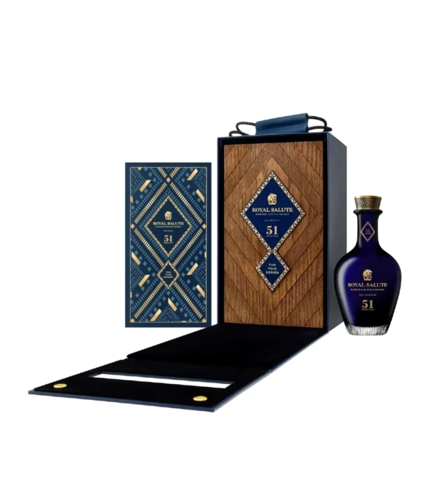 Виски Royal Salute 51 год 0.7л 45,5% в престижной упаковке купить