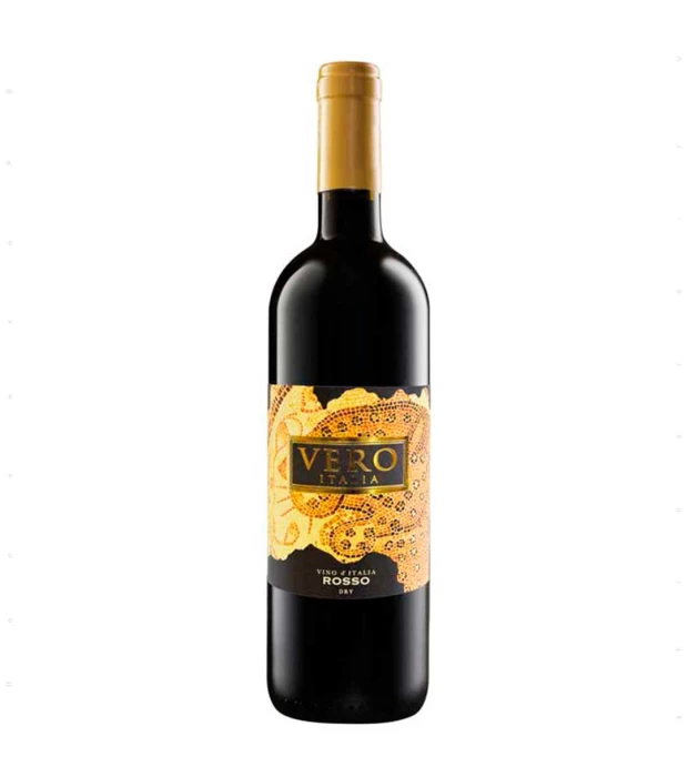 Вино Botter Vero Italia Rosso Medium d'Italia красное сладкое полусладкое 0,75л 11%