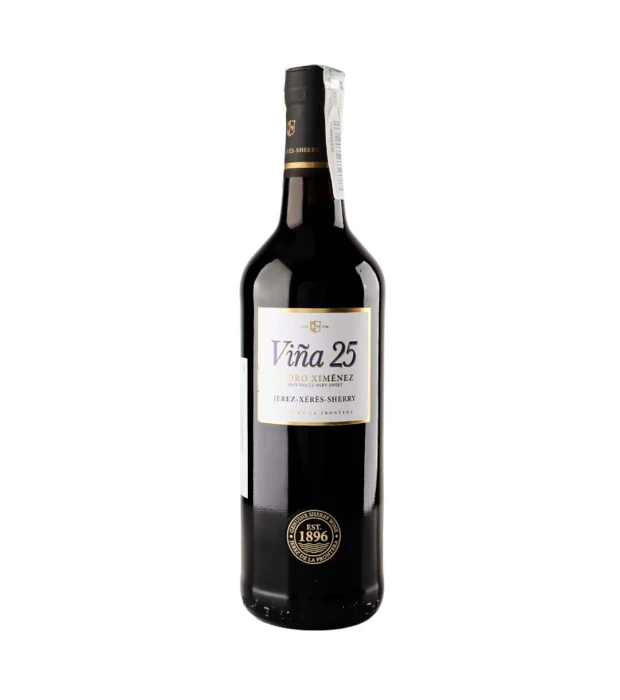 Вино Херес La Ina Pedro Ximenez Sherry Vina 25 червоне солодке кріплене 0,75л 17%