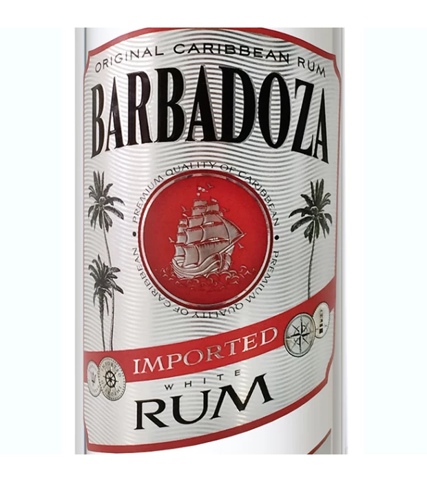 Ром доминиканский Barbadoza White 0,7л 37,5% купить