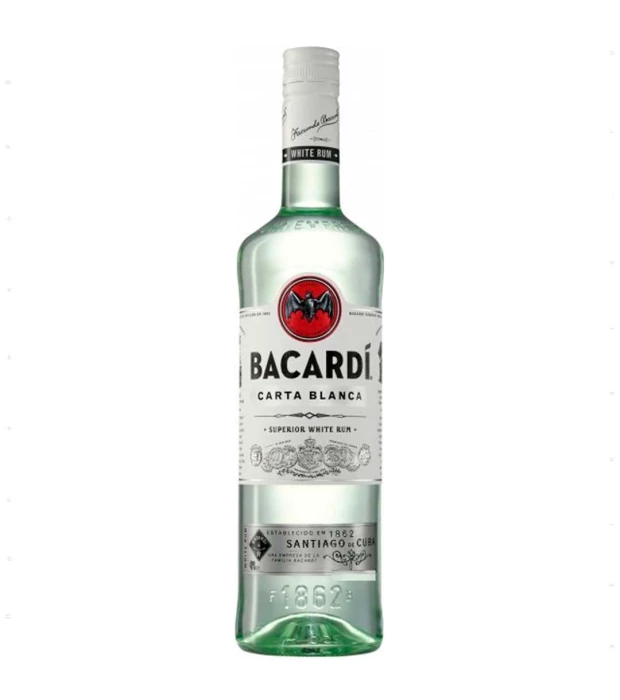 Ром итальянский Bacardi Carta Blanca 0,7л 40%