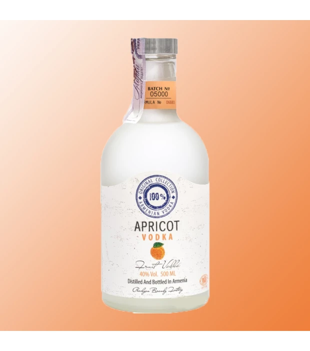 Водка плодовая абрикосовая Хент 0,5л 40% купить