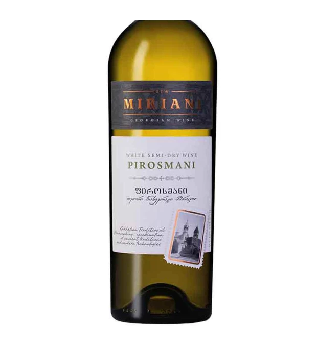 Вино Miriani Пиросмани белое полусухое 0,75л 11-12% купить