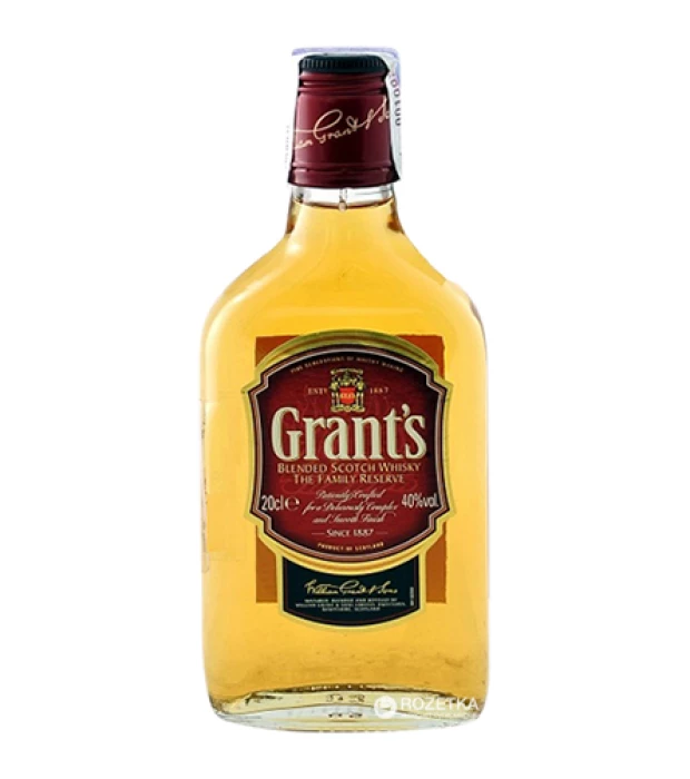 Виски бленд Grant's Family Reserve 0,2 л 40%