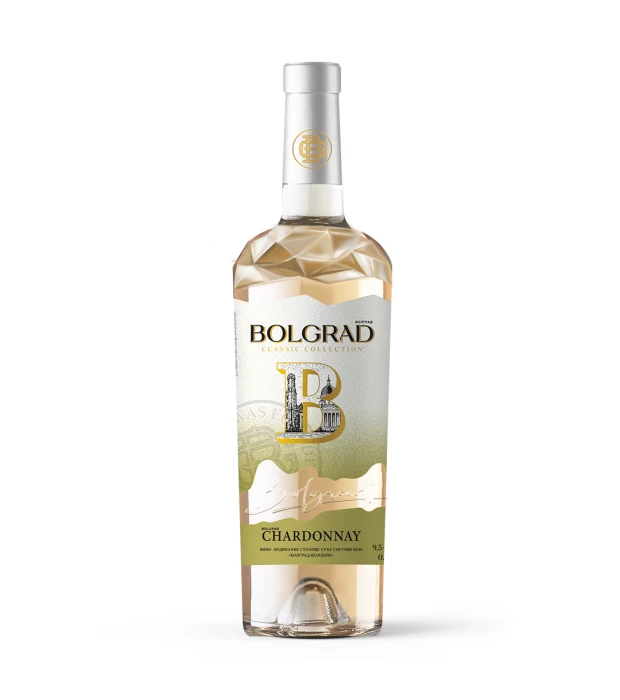 Вино Bolgrad Color Сhardonnay біле сухе 0,75л 9,5-14%