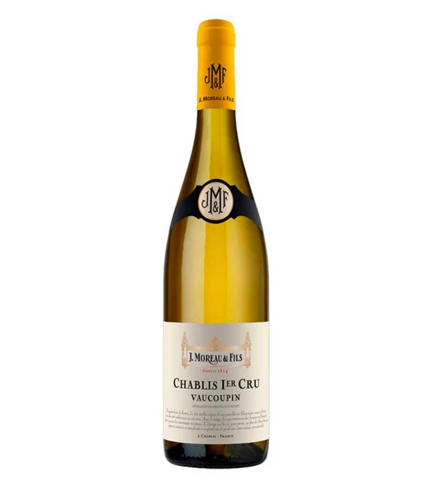 Вино "Шаблі Прем'єр Крю Вокупін" Жан Моро біле сухе 0,75л 13%