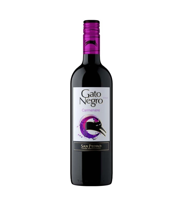 Вино Gato Negro Carmenere червоне сухе 0,75л 13-14%