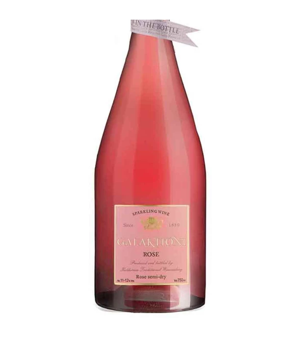Вино игристое Galaktioni розовое сухое 0,75л 11-12% купить