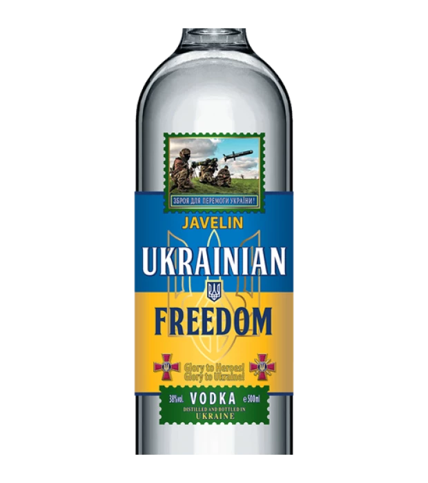 Водка Украинская свобода Джавелин 0,5 л 40% купить