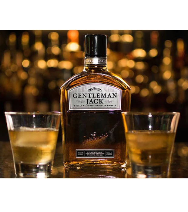 Віскі Jack Daniel's Gentleman Jack 0,7л 40% з келихами купити