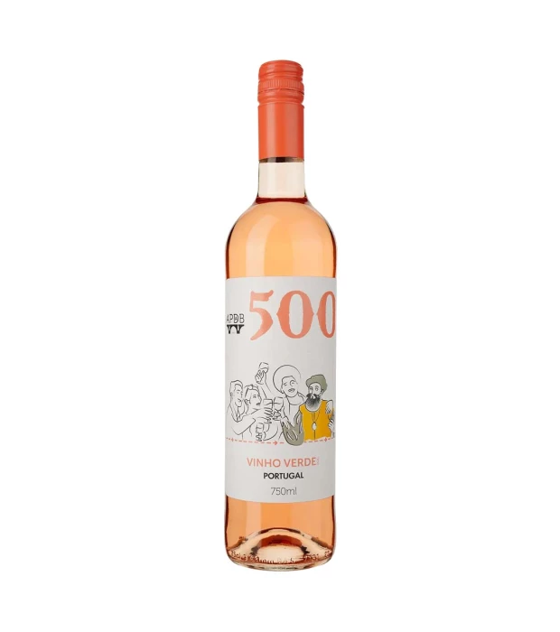 Вино 500 Vinho Verde розовое полусухое 0,75л 8,5%