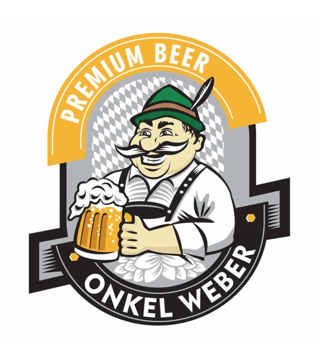 Пиво Onkel Weber Bayerisch Weissbier светлое нефильтрованное 0,5л 5,4% купить