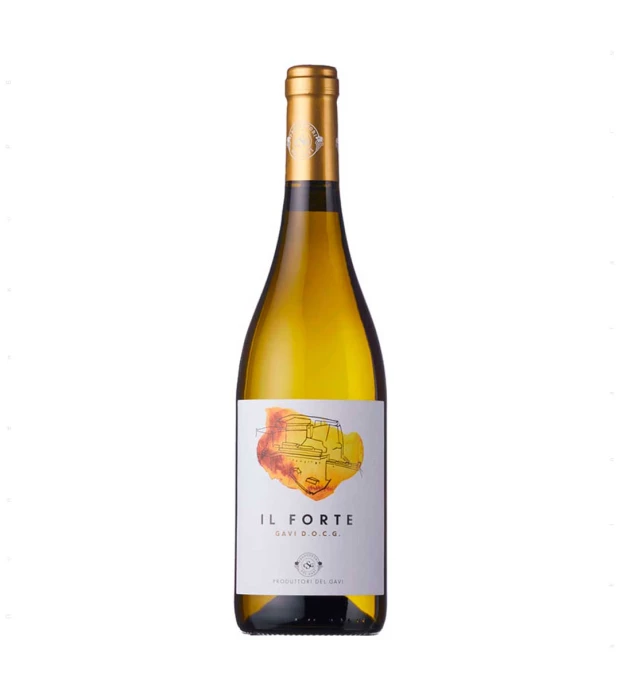 Вино Produttori Del Gavi Il Forte DOCG белое сухое 0,75л 12,5%