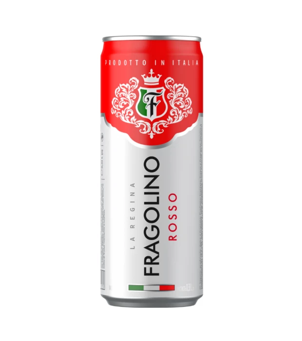 Напій винний Fragolino Rosso La Regina з/б 0,33л 7%