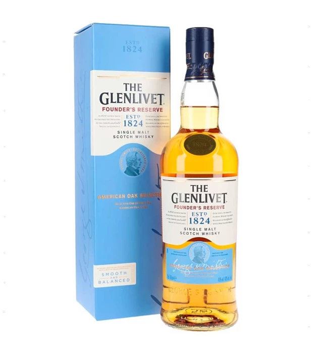 Виски The Glenlivet Founder's Reserve 0,5л 40% в коробке