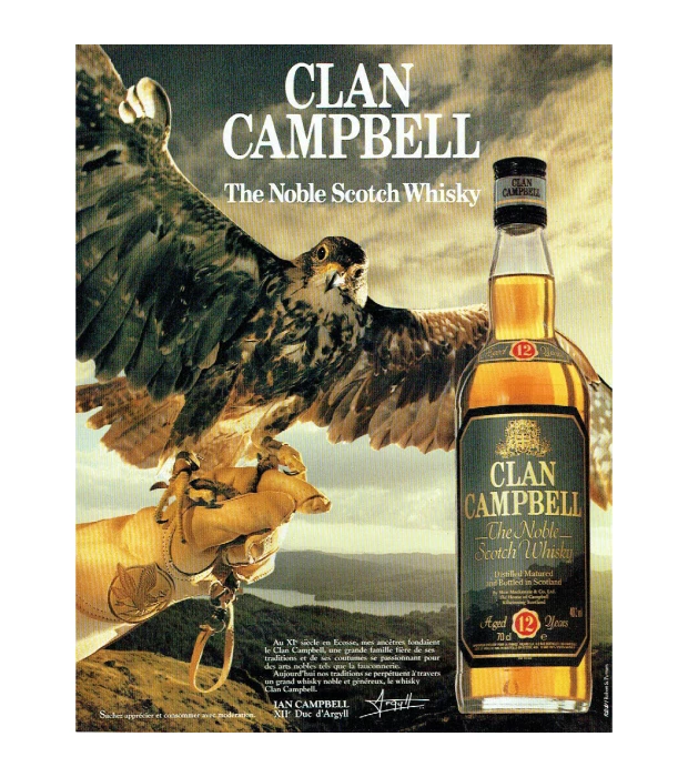 Віскі Clan Campbell 0,7л 40% купити