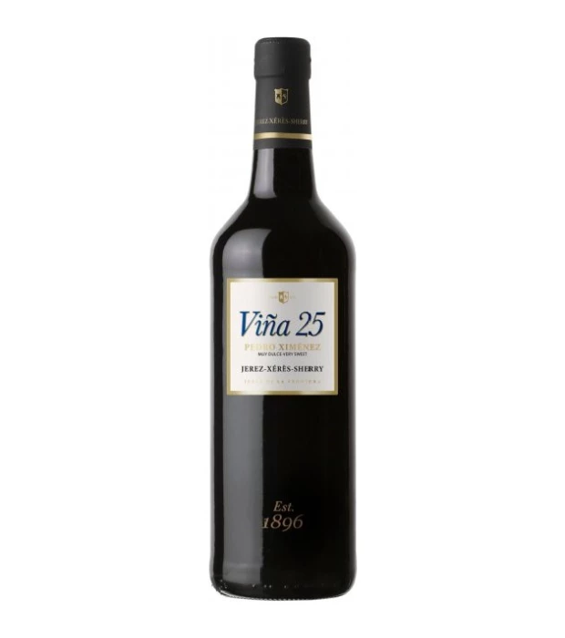 Вино Херес La Ina Pedro Ximenez Sherry Vina 25 червоне солодке кріплене 0,75л 17%