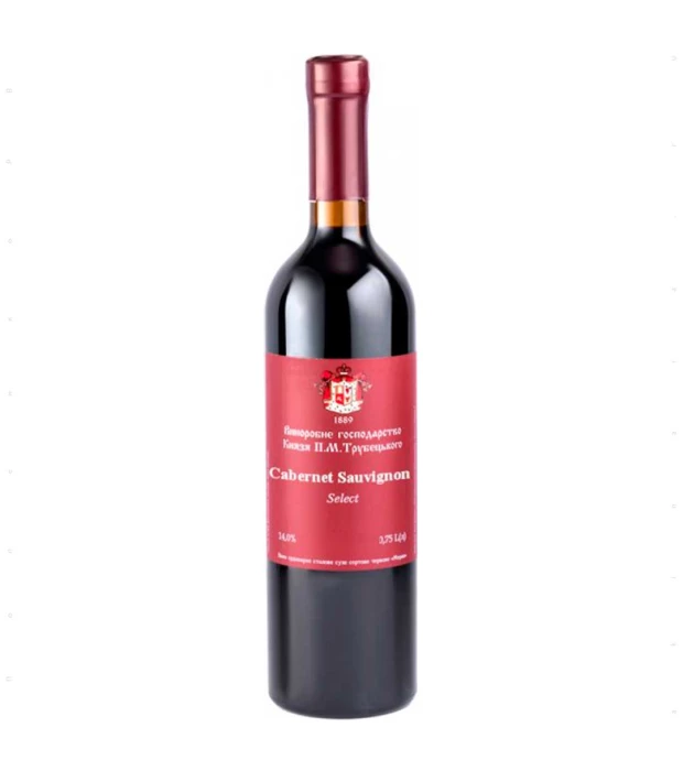 Вино Князь Трубецкой Cabernet красное сухое 0,75л 9,5-13%