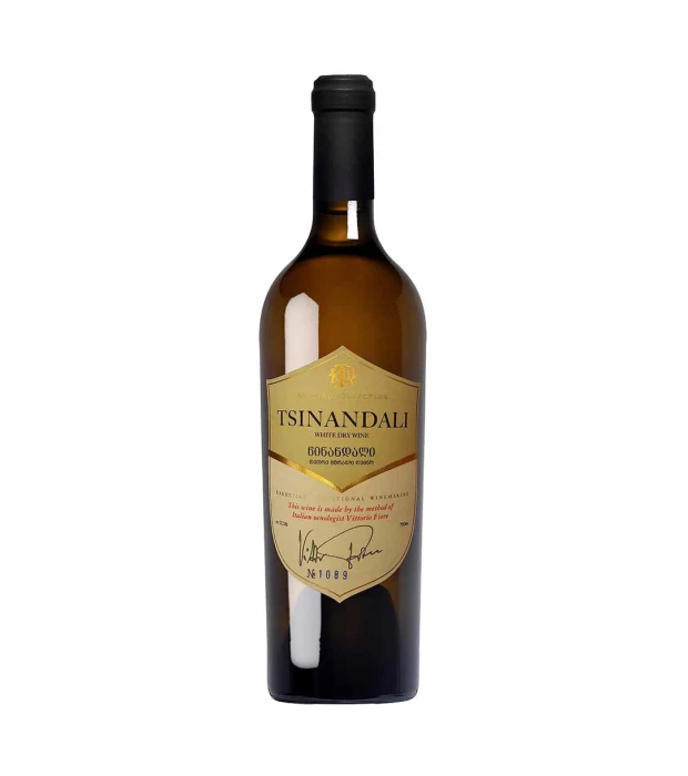 Вино Special Collection Цинандали белое сухое 0,75л 11-12,5%