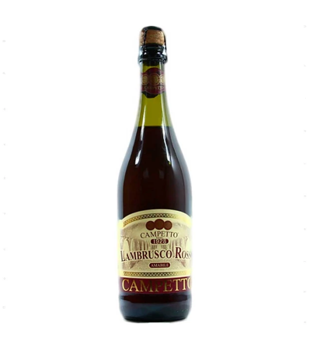 Вино игристое Schenk Italia Campetto Lambrusco Emilia Rosso красное полусладкое 0,75л 8%